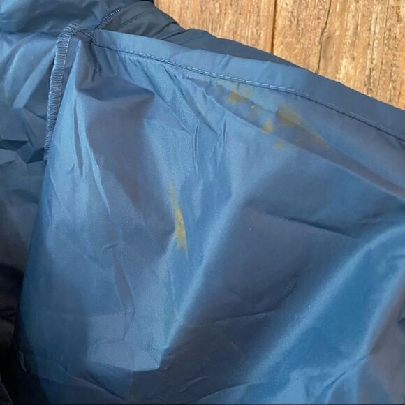 Woolrich Men’s XL Blue Nylon Utility Pockets Nylon Windbreaker - Picture 5 of 11